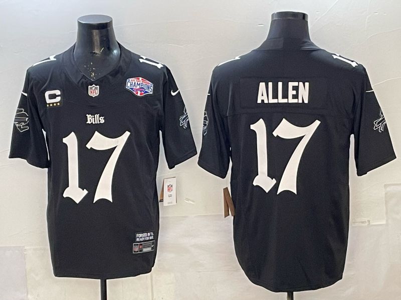 Men 2025 Buffalo Bills #17 Allen black Joint Name Nike Limited NFL Jersey 022->buffalo bills->NFL Jersey